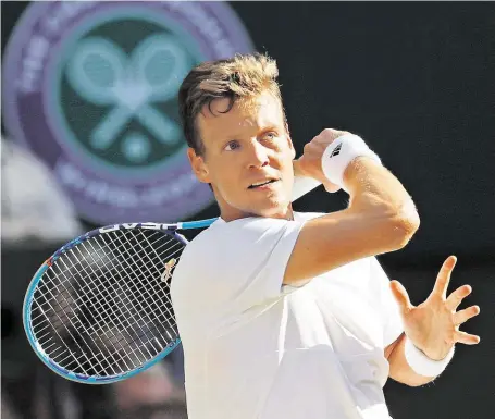  ?? Pod pěti kruhy dosáhl Berdych největšího úspěchu hned při své první účasti. V roce 2004 postoupil do čtvrtfinál­e. FOTO ČTK/ AP ?? První rok bez olympiády.