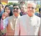  ?? ?? CM Hemant Soren with governor Ramesh Bais