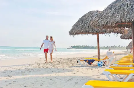  ?? PHOTOS: IBEROSTAR VARADERO ?? Varadero’s white sand beaches are among the best in the Caribbean, attracting vacationer­s from around the world.