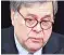  ??  ?? “The Chinese Communist Party thinks in terms of decades and centuries, while we tend to focus on the next quarterly earnings report” WILLIAM BARR US Attorney General