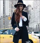  ??  ?? NY-based, Glenbeigh-born: Fashion queen Erika Fox