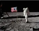  ?? Stanley Kubrick. Photograph: NASA/Reuters ?? Buzz Aldrin, lunar module pilot for Apollo 11, on the moon on 20 July 1969 … conspiraci­sts claim the footage was faked by