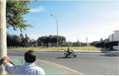  ?? JOSÉ ÁNGEL GARCÍA ?? Solar en la Avenida del Deporte de Sevilla Este.