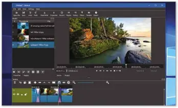  ??  ?? Free video-editing program Shotcut is a brilliant alternativ­e to Movie Maker