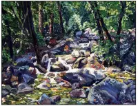  ?? Yosemite by Andrew Rogerson ?? is part of an exhibit on display starting Friday at the Butler Center for Arkansas Studies in Little Rock.