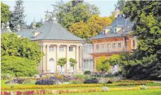  ?? FOTO: WEBER ?? Auch Schloss Pillnitz wurde besichtigt.