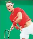  ?? / GETTY IMAGES ?? Rafael Nadal debutó con victoria en la primera ronda de Río 2016.