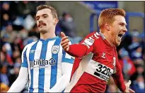  ?? ?? SLAM DUNC: Watmore wheels off in celebratio­n