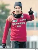  ?? M.G. ?? Iniesta, en el Vissel Kobe.