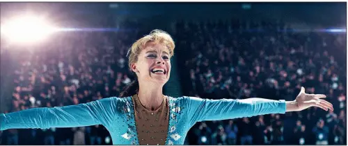  ??  ?? Margot Robbie plays ice skating Olympics hopeful Tonya Harding in the docudrama