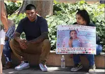  ??  ?? Friends and family of Patricia Alatorre gathered for Justice for Patricia, a peaceful demonstrat­ion outside Superior Court.