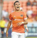  ?? Yi-Chin Lee / Houston Chronicle ?? Dynamo forward Erick Torres was named to Mexico’s team as an injury substituti­on. Mexico is favored to at least reach the final of the tournament, if not win it.