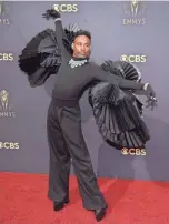  ?? CHRIS PIZZELLO/INVISION/AP ?? Billy Porter arrives at the 73rd Primetime Emmy Awards on Sept. 19 in Los Angeles.