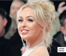  ??  ?? Jorgie Porter