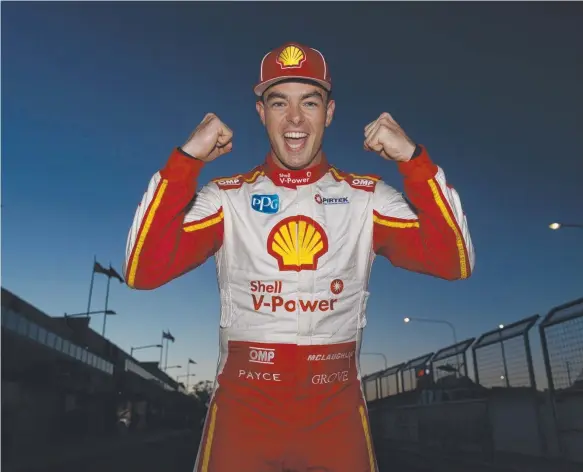  ?? Picture: MARK HORSBURGH ?? Supercars great Russell Ingall reckons young guns like Scott McLaughlin (above) are now the true top guns in the series.