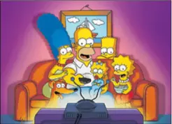  ?? ?? NAJDUGOVJE­ČNIJI Obitelj Simpson živi u Springfiel­du. Najdugovje­čniji su američki sitcom i američka crtana serija u povijesti