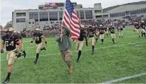  ?? DANNY WILD/USA TODAY SPORTS ?? The Army Black Knights take the field every Saturday expecting to win thanks to a 27-10 record the past three seasons.