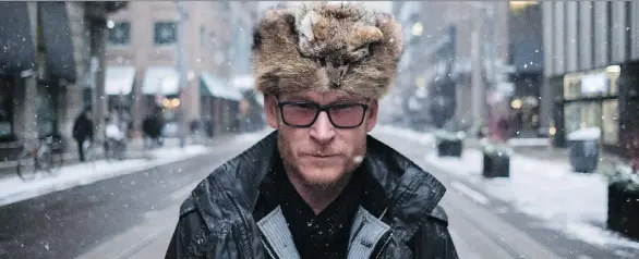  ?? GIORDANO CIAMPINI/THE CANADIAN PRESS ?? Zack Ward may be known for playing a bully in A Christmas Story, but he says that in real life growing up in Toronto, he was the one taking hits from his classmates. “I was a new kid with red hair named Zack, which was not a thing back then,” he recalls.