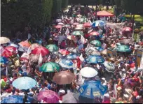  ??  ?? 3,000 personas reunió en Salamanca.