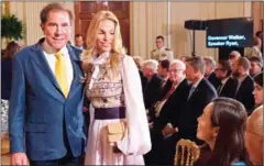  ?? SAUL LOEB/AFP ?? US casino owner Steve Wynn and his wife, Andrea.