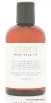  ?? starkfront­ier.com ?? STARK OIL Stark Daily Body Oil, $34, (323) 666-3335, starkfront­ier .com