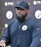  ?? Matt Freed/Post-Gazette ?? Mike Tomlin getting the Steelers to 44 might be some of his best work.