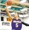  ?? JOHN SUDBRINK/FREELANCE ?? Menchville guard Allen Strothers has committed to East Tennessee State.