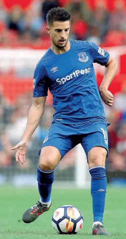  ??  ?? Dall’Everton Kevin Mirallas 31 anni belga attaccante esterno destro (ma all’occasione anche sinistro)