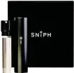  ??  ?? Stylish: Sniph subscripti­ons come with a smart dispenser