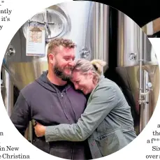  ?? Photos / Jed Soane ?? In the world of craft beer, Joe and Christina Wood are rock stars.