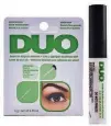  ??  ?? Duo brush-on strip lash adhesive allows you to apply a skinny line of adhesive to your eyelids, making it less messy than the tubes.