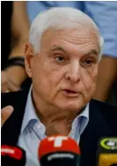  ?? AFP ?? Ricardo Martinelli fue condenado a más de 10 años de prisión por lavado de dinero.