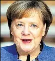  ?? BILD: DPA ?? Nimmt sie die Einladung an? Angela Merkel.