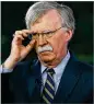  ?? MARK WILSON / GETTY IMAGES ?? National Security Adviser John Bolton spoke Sunday.