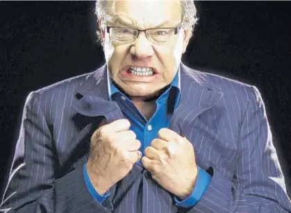  ?? COURTESY OF CLAY MCBRIDE ?? Comedian Lewis Black brings his Rant, White & Blue tour to Hard Rock Live in Orlando this weekend.