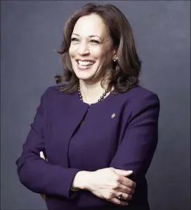  ??  ?? Kamala Harris