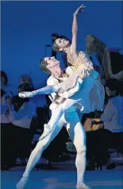  ?? Robert Gauthier Los Angeles Times ?? BALLET stars Marcelo Gomes and Misty Copeland perform the balcony scene from “Romeo and Juliet.”