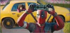  ?? TWENTIETH CENTURY FOX VIA AP ?? Ryan Reynolds is seen in a scene from "Deadpool 2." The star says he film is about kindness.