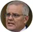  ?? ?? Scott Morrison, right, leads Anthony Albanese as preferred prime minister by 39 to 33%