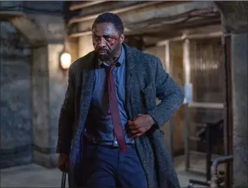  ?? PHOTOS BY JOHN WILSON — NETFLIX ?? Idris Elba stars as John Luther in “Luther: The Fallen Sun.”