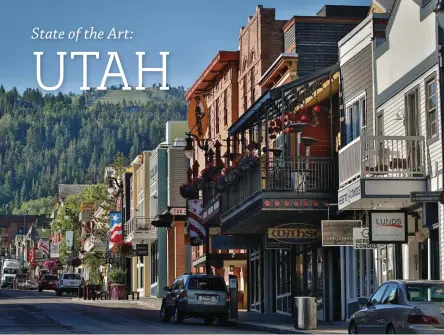  ??  ?? A view of historic Main Street in Park City during the summertime. Courtesy of Visit Utah.