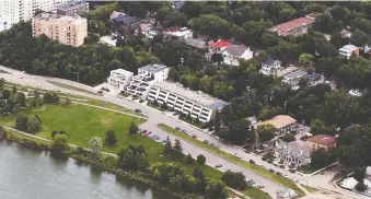  ?? GREG PENDER ?? The area of 11th Street East above Saskatchew­an Crescent East as seen in 2014. Proposed new regulation­s would require property owners to pay for assessment­s before proceeding with property projects.