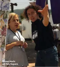  ?? ?? Carmen Machi con Nely Reguera.