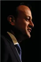  ??  ?? Taoiseach Leo Varadkar