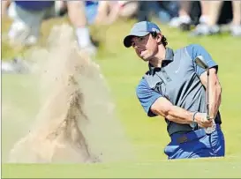  ??  ?? Rory McIlroy was off to a roaring start on the first day of the Open Championsh­ip.