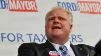  ?? TANNIS TOOHEY/TORONTO STAR FILE PHOTO ?? The election of Donald Trump had echoed Toronto’s support for Rob Ford, Martin Regg Cohn writes.