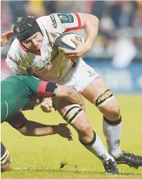  ??  ?? On move: Franco van der Merwe’s off to London Irish