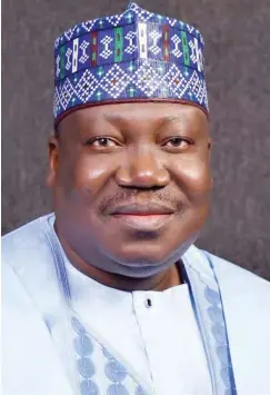  ??  ?? Senate President Ahmed Lawan