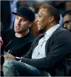  ?? GETTY ?? Matt Walsh, left, says investors such as former NBA player Shawn Marion, right, have stayed the course.