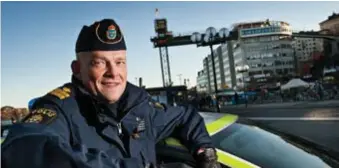 ?? FOTO: DIREKTPRES­S ?? SLUTAR. Peter Ågren går från att vara chef för Södermalms­polisen till att bli chef för Norrmalmsp­olisen.